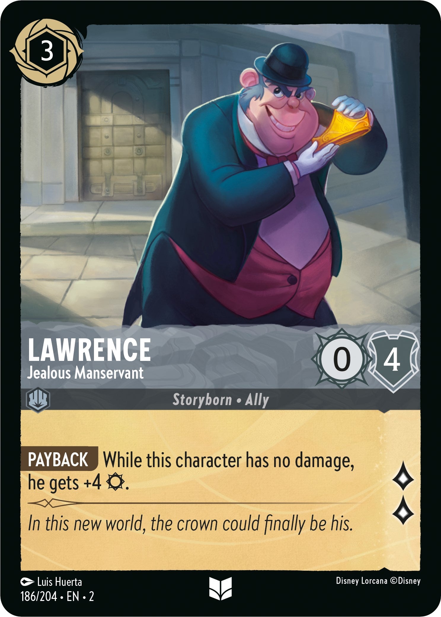 Lawrence - Jealous Manservant (186/204) [Rise of the Floodborn] | I Want That Stuff Brandon
