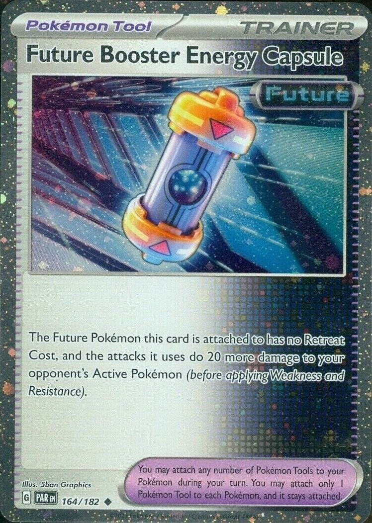 Future Booster Energy Capsule (164/182) (Cosmos Holo) [Scarlet & Violet: Paradox Rift] | I Want That Stuff Brandon