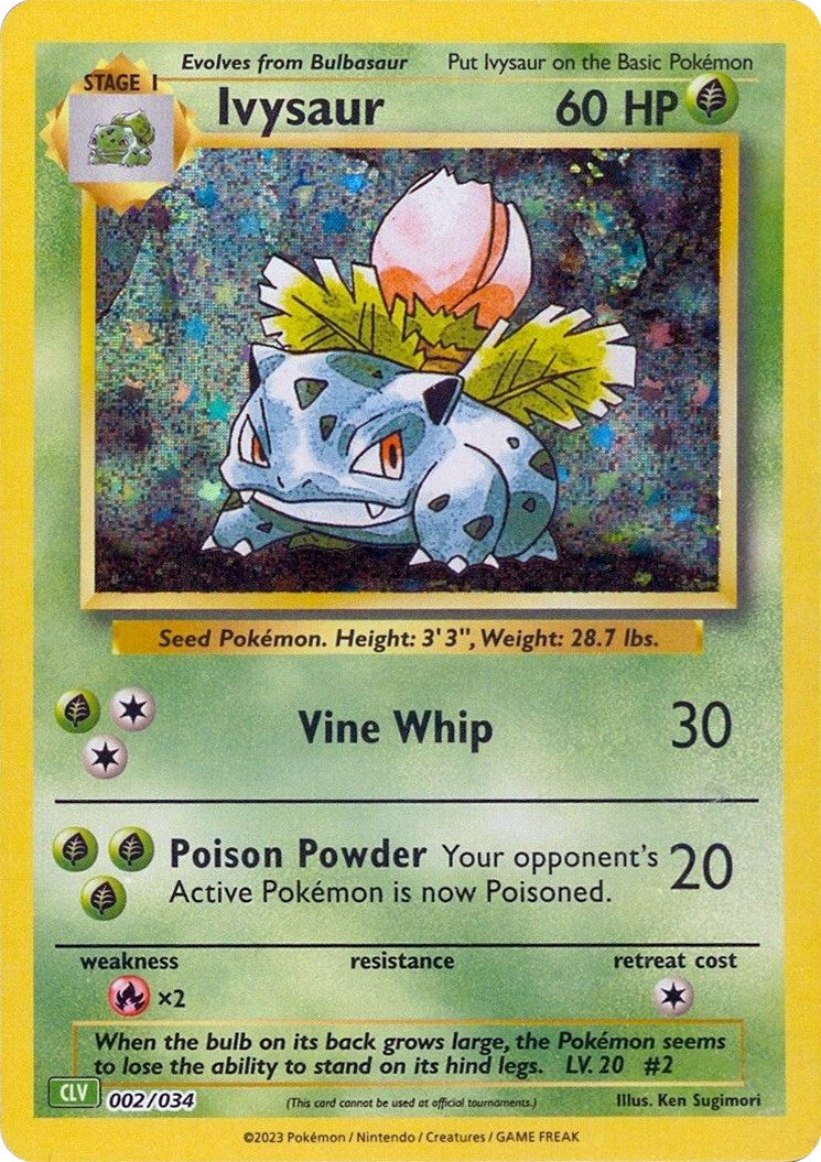 Ivysaur [Trading Card Game Classic] | I Want That Stuff Brandon