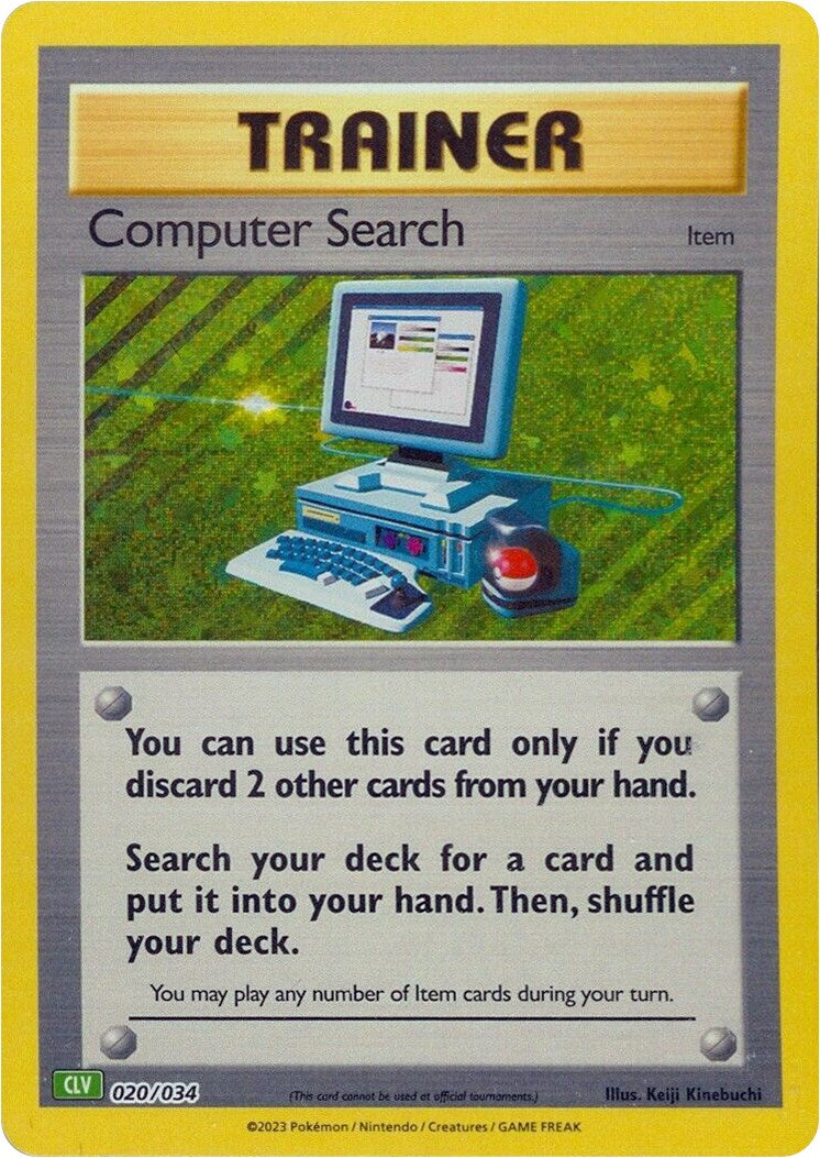 Computer Search (CLV) [Trading Card Game Classic] | I Want That Stuff Brandon