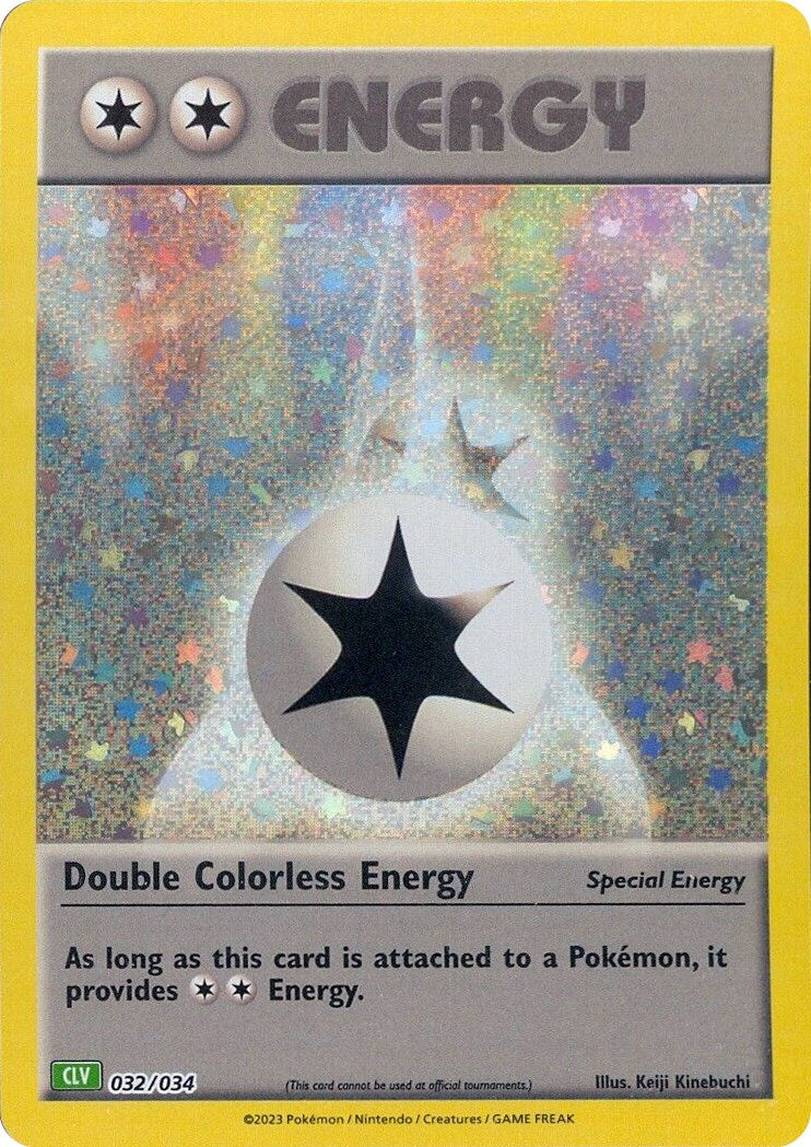 Double Colorless Energy [Trading Card Game Classic] | I Want That Stuff Brandon