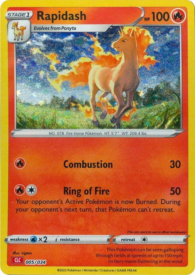 Rapidash [Trading Card Game Classic] | I Want That Stuff Brandon