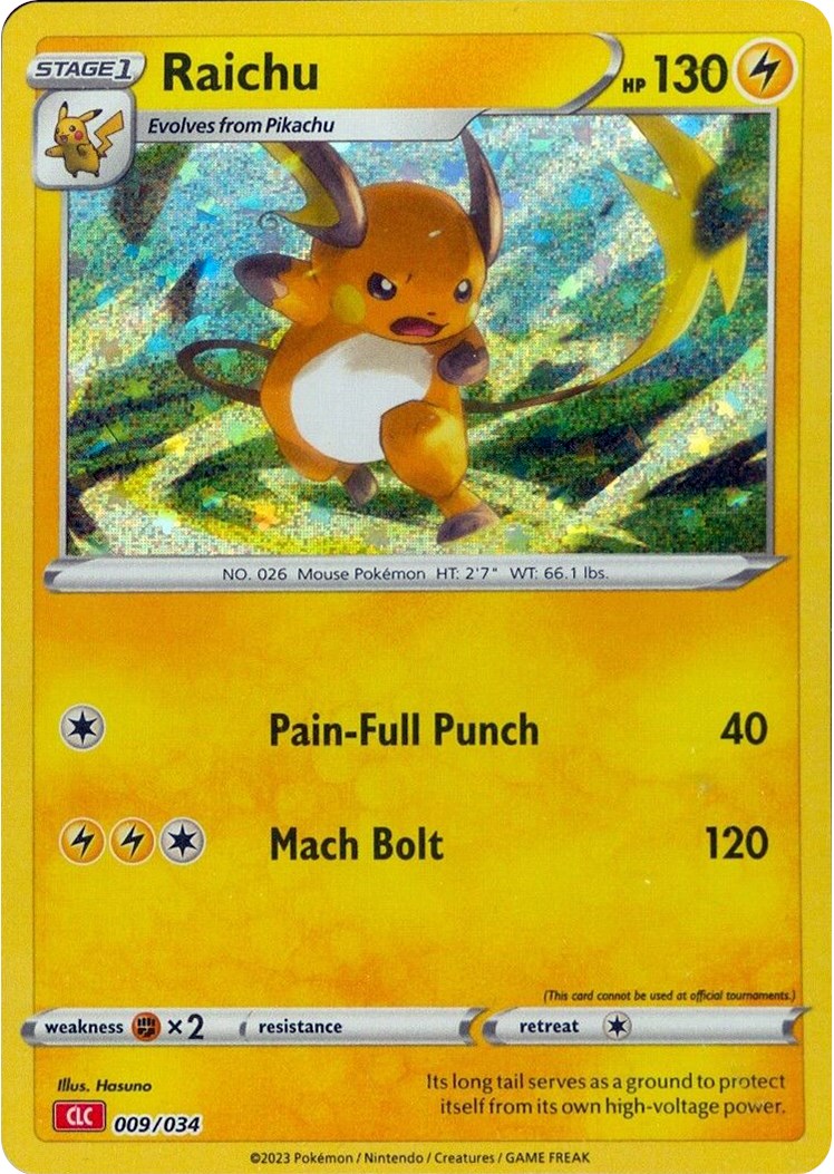 Raichu [Trading Card Game Classic] | I Want That Stuff Brandon