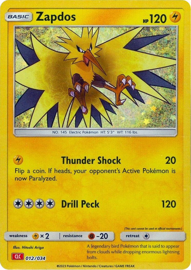 Zapdos [Trading Card Game Classic] | I Want That Stuff Brandon