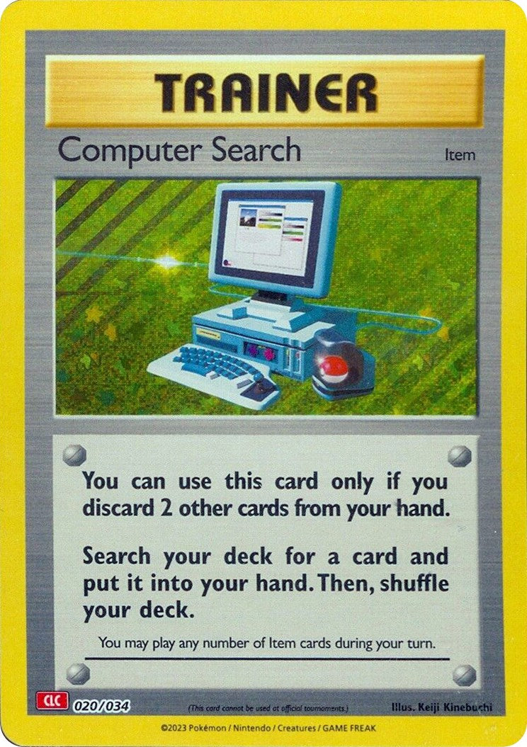 Computer Search (CLC) [Trading Card Game Classic] | I Want That Stuff Brandon