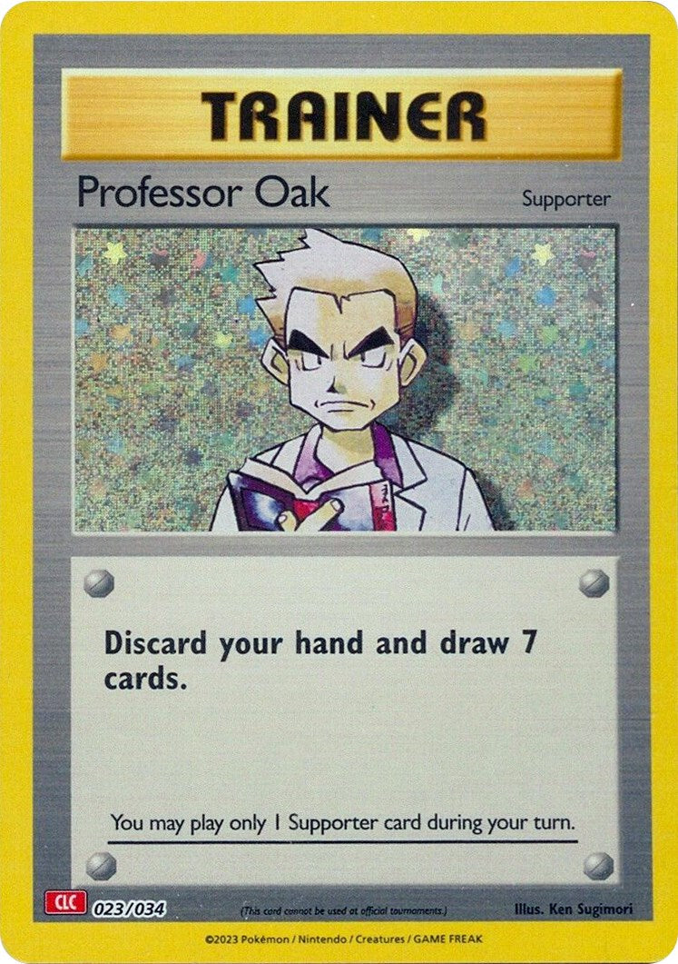 Professor Oak (CLC) [Trading Card Game Classic] | I Want That Stuff Brandon