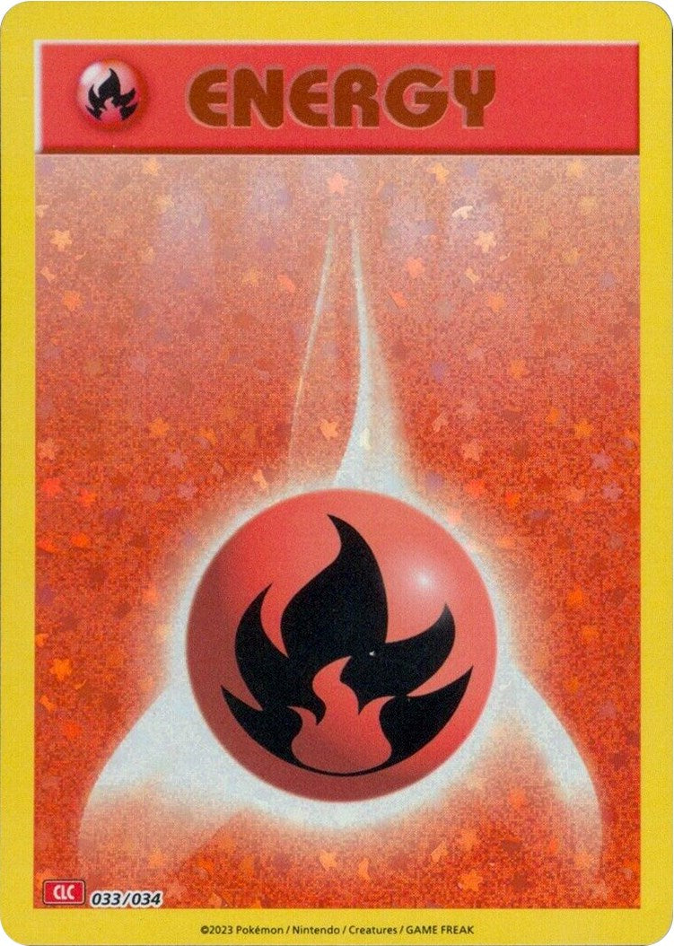 Basic Fire Energy [Trading Card Game Classic] | I Want That Stuff Brandon