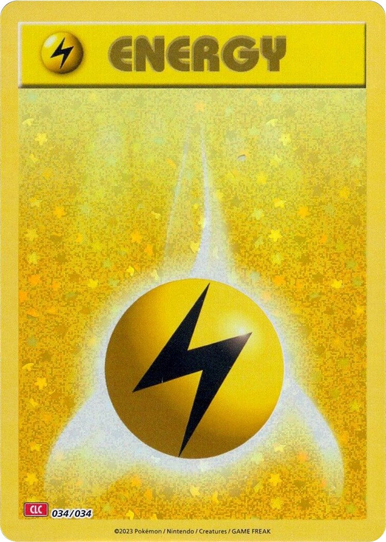 Basic Lightning Energy [Trading Card Game Classic] | I Want That Stuff Brandon