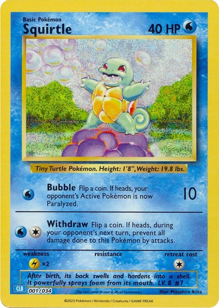 Squirtle [Trading Card Game Classic] | I Want That Stuff Brandon