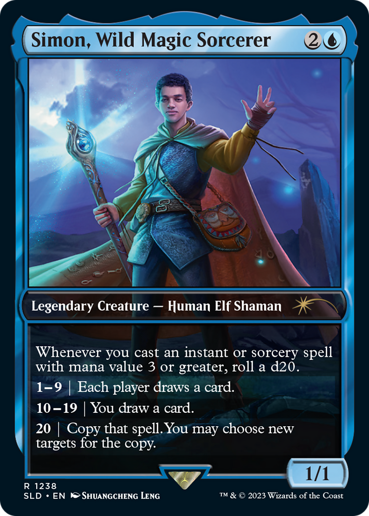 Simon, Wild Magic Sorcerer [Secret Lair Drop Series] | I Want That Stuff Brandon