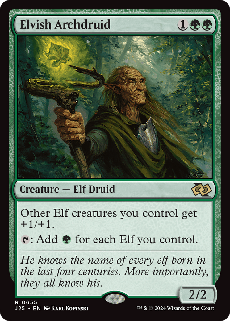 Elvish Archdruid [Foundations Jumpstart] | I Want That Stuff Brandon