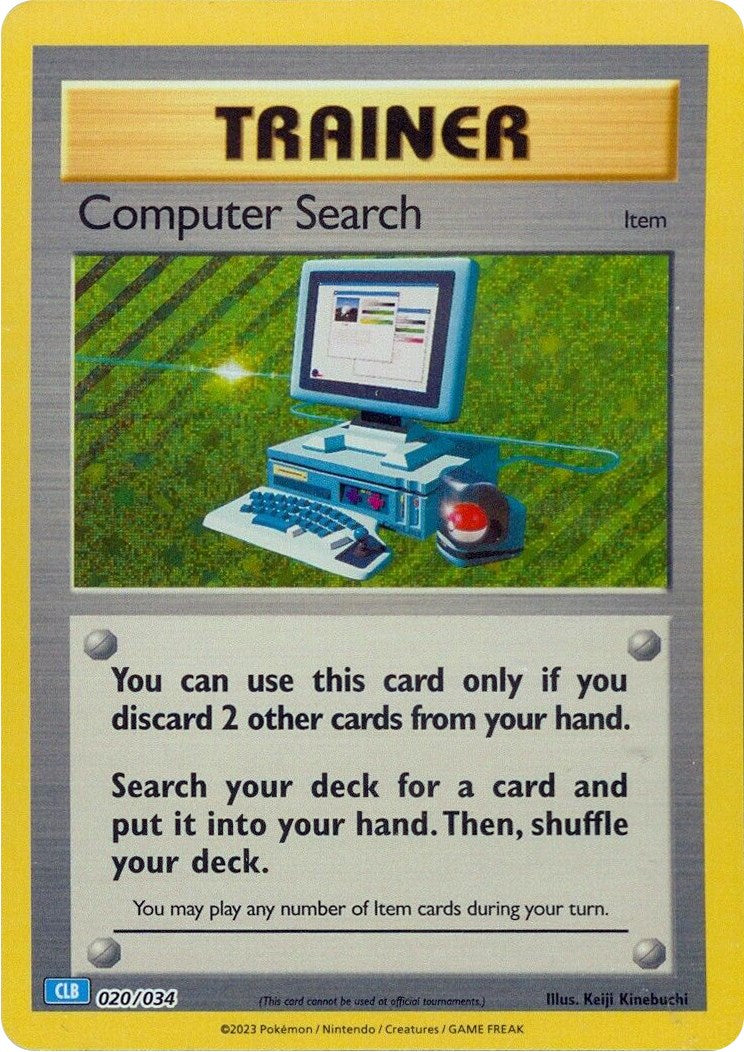 Computer Search (CLB) [Trading Card Game Classic] | I Want That Stuff Brandon