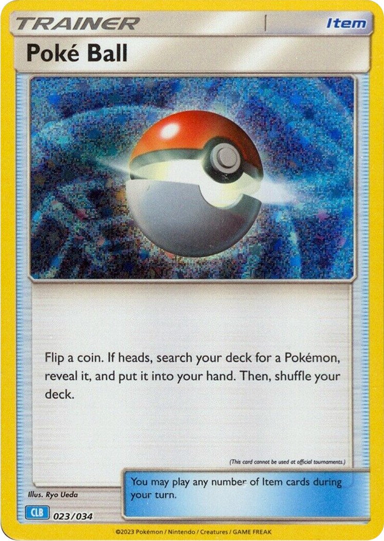 Poke Ball (CLB) [Trading Card Game Classic] | I Want That Stuff Brandon