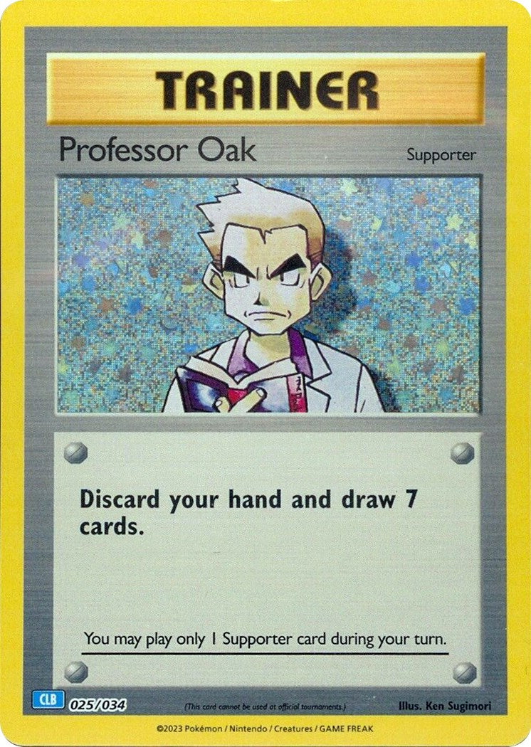 Professor Oak (CLB) [Trading Card Game Classic] | I Want That Stuff Brandon