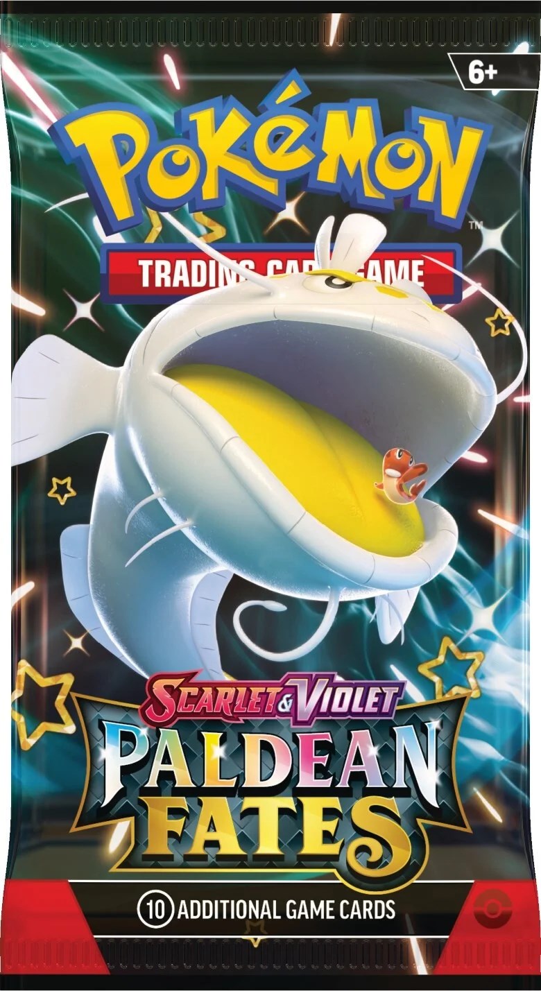 Scarlet & Violet: Paldean Fates - Booster Pack | I Want That Stuff Brandon