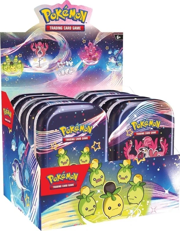 Scarlet & Violet: Paldean Fates - Mini Tin Display | I Want That Stuff Brandon
