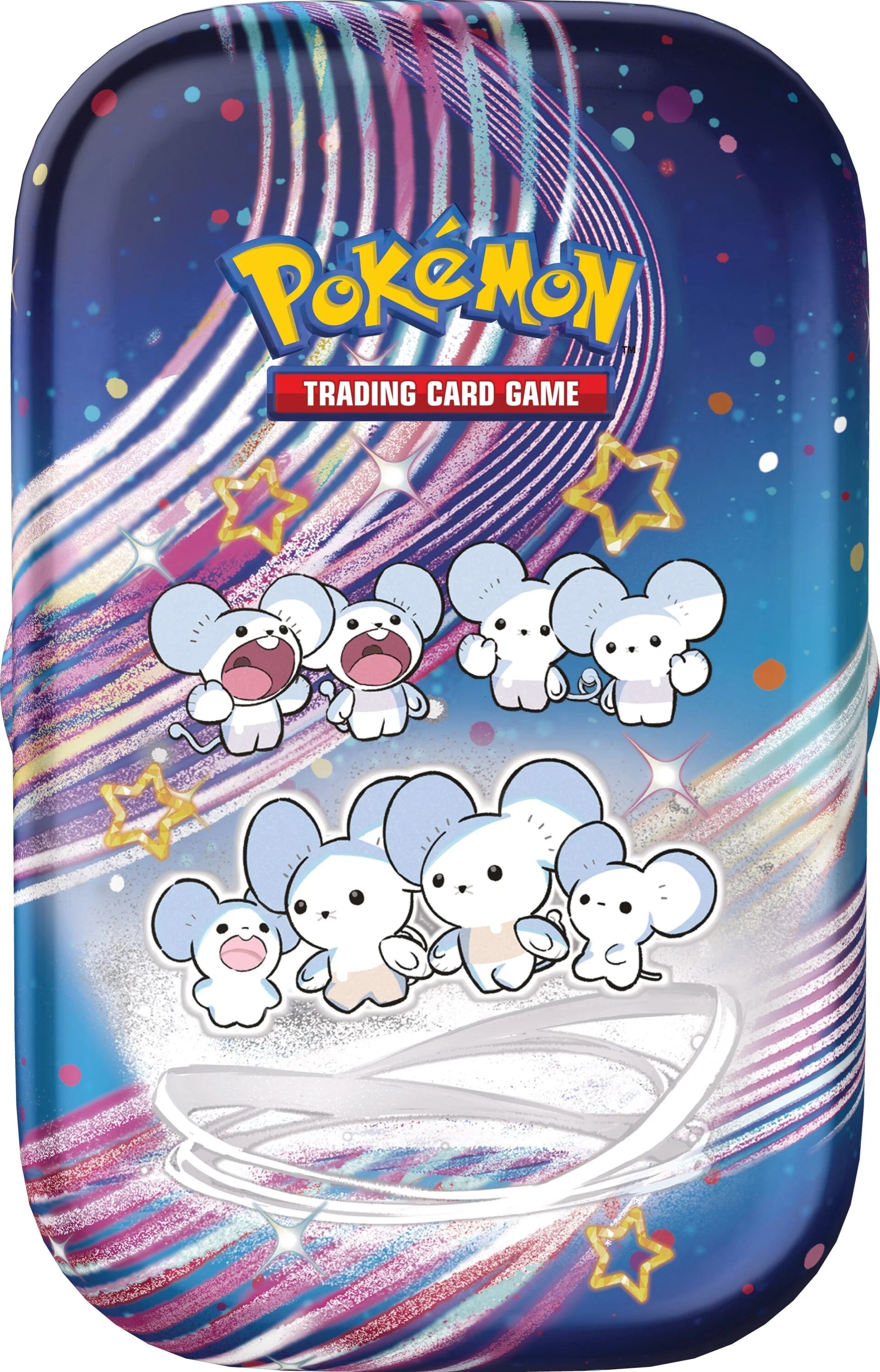 Scarlet & Violet: Paldean Fates - Mini Tin (Maushold) | I Want That Stuff Brandon