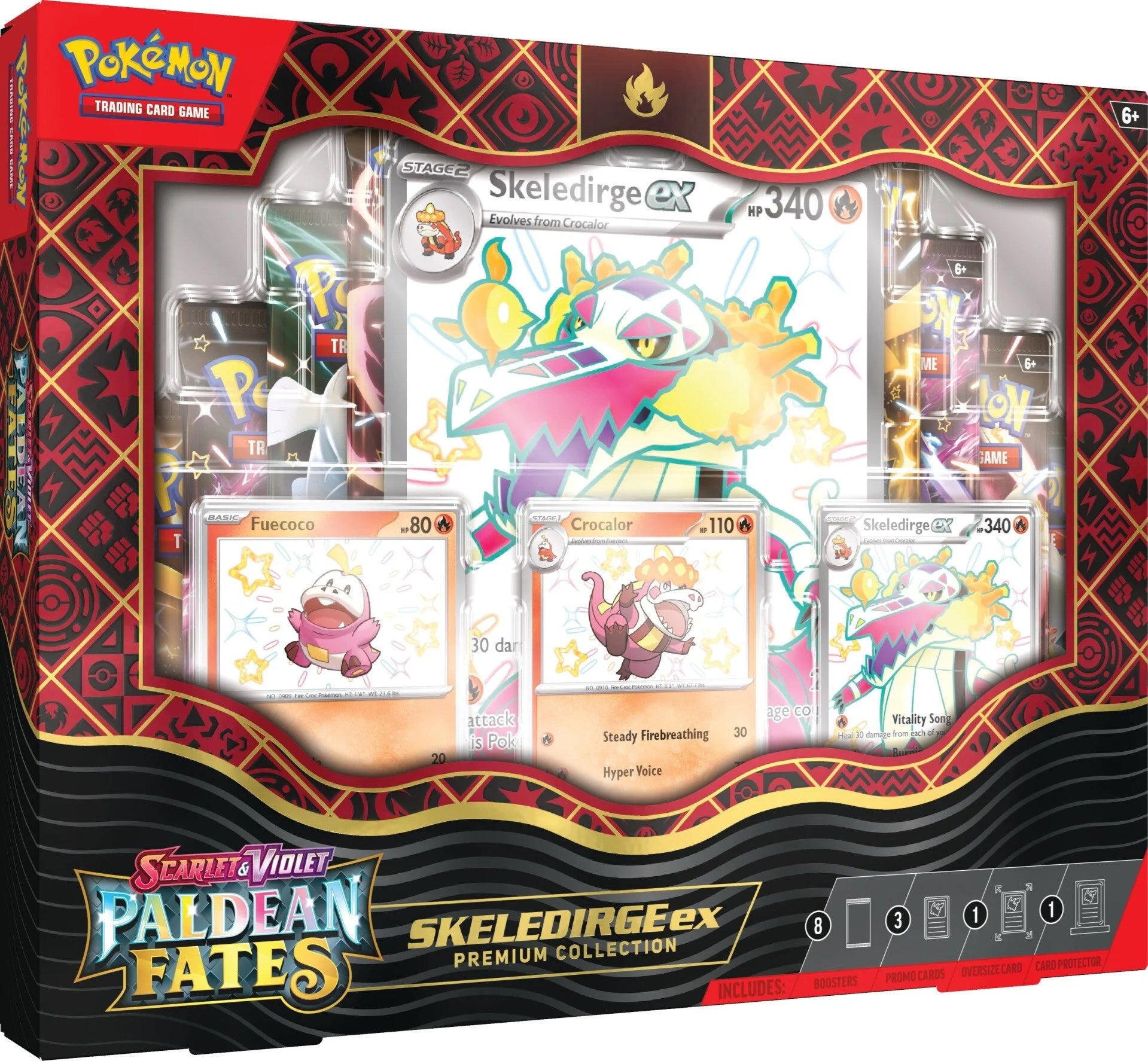 Scarlet & Violet: Paldean Fates - Premium Collection (Skeledirge ex) | I Want That Stuff Brandon