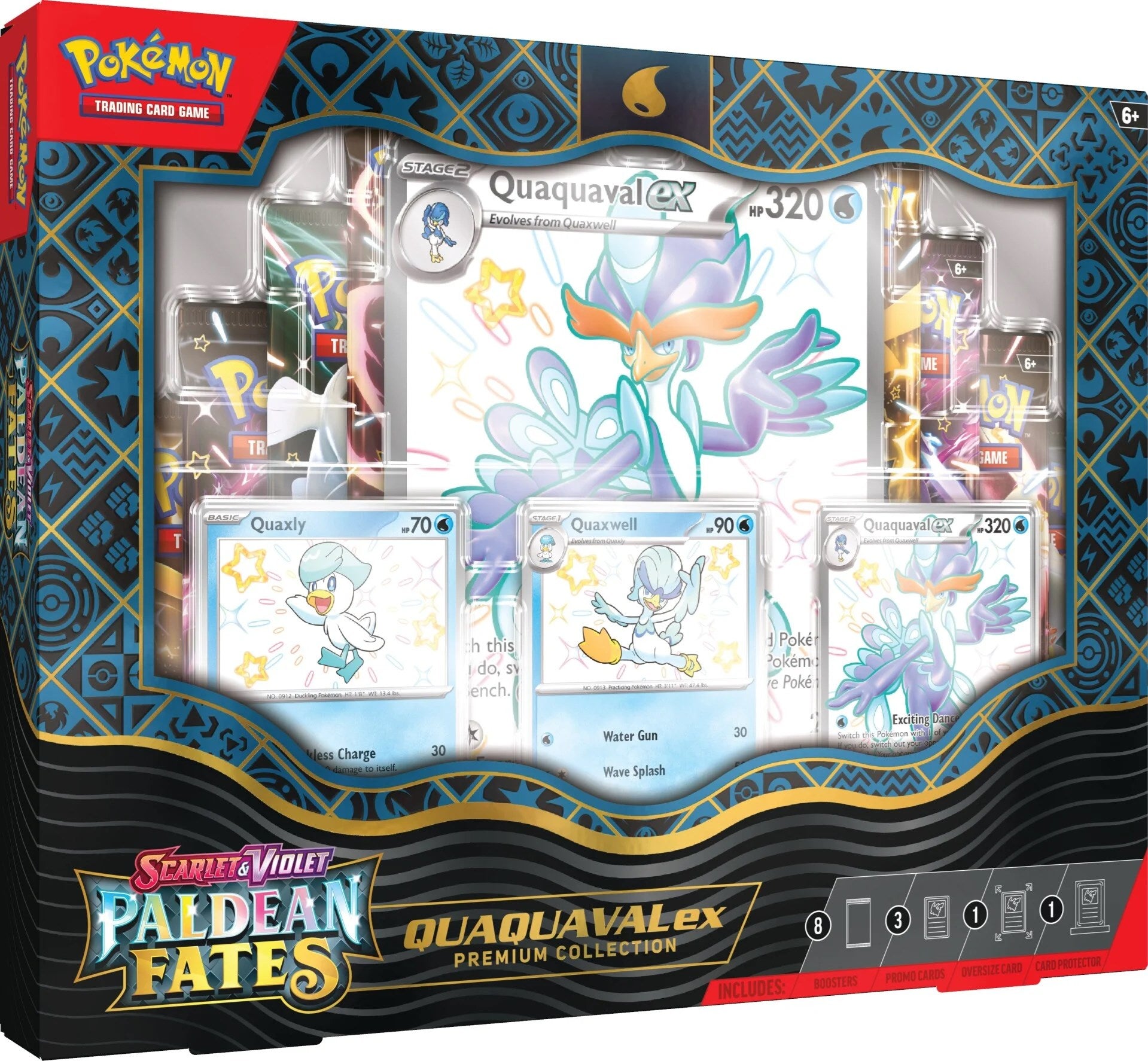 Scarlet & Violet: Paldean Fates - Premium Collection (Quaquaval ex) | I Want That Stuff Brandon