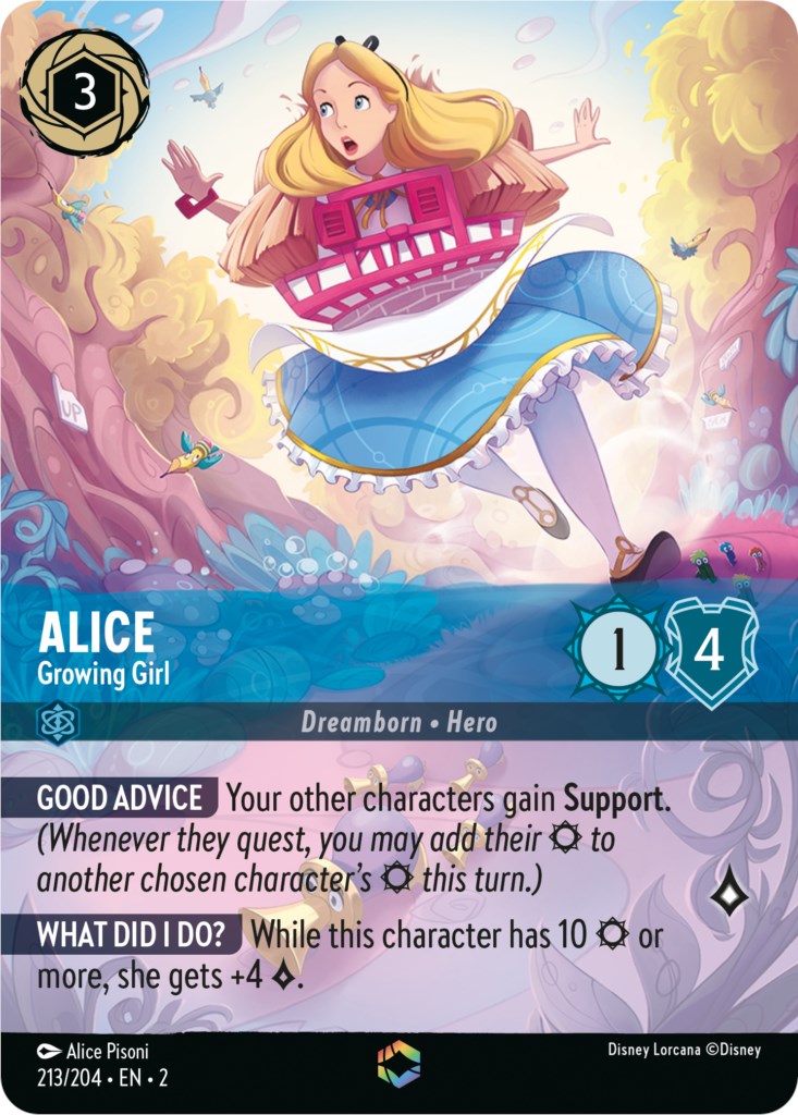 Alice - Growing Girl (Enchanted) (213/204) [Rise of the Floodborn] | I Want That Stuff Brandon