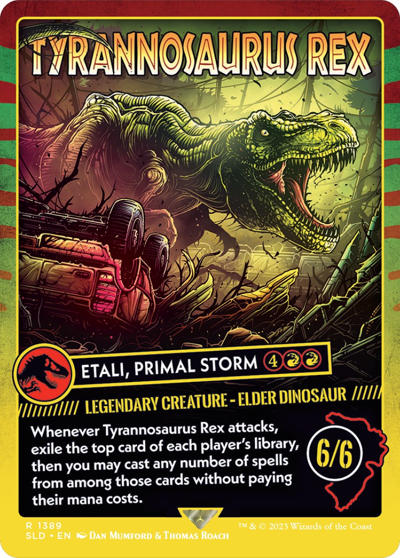 Tyrannosaurus Rex - Etali, Primal Storm [Secret Lair Drop Series] | I Want That Stuff Brandon