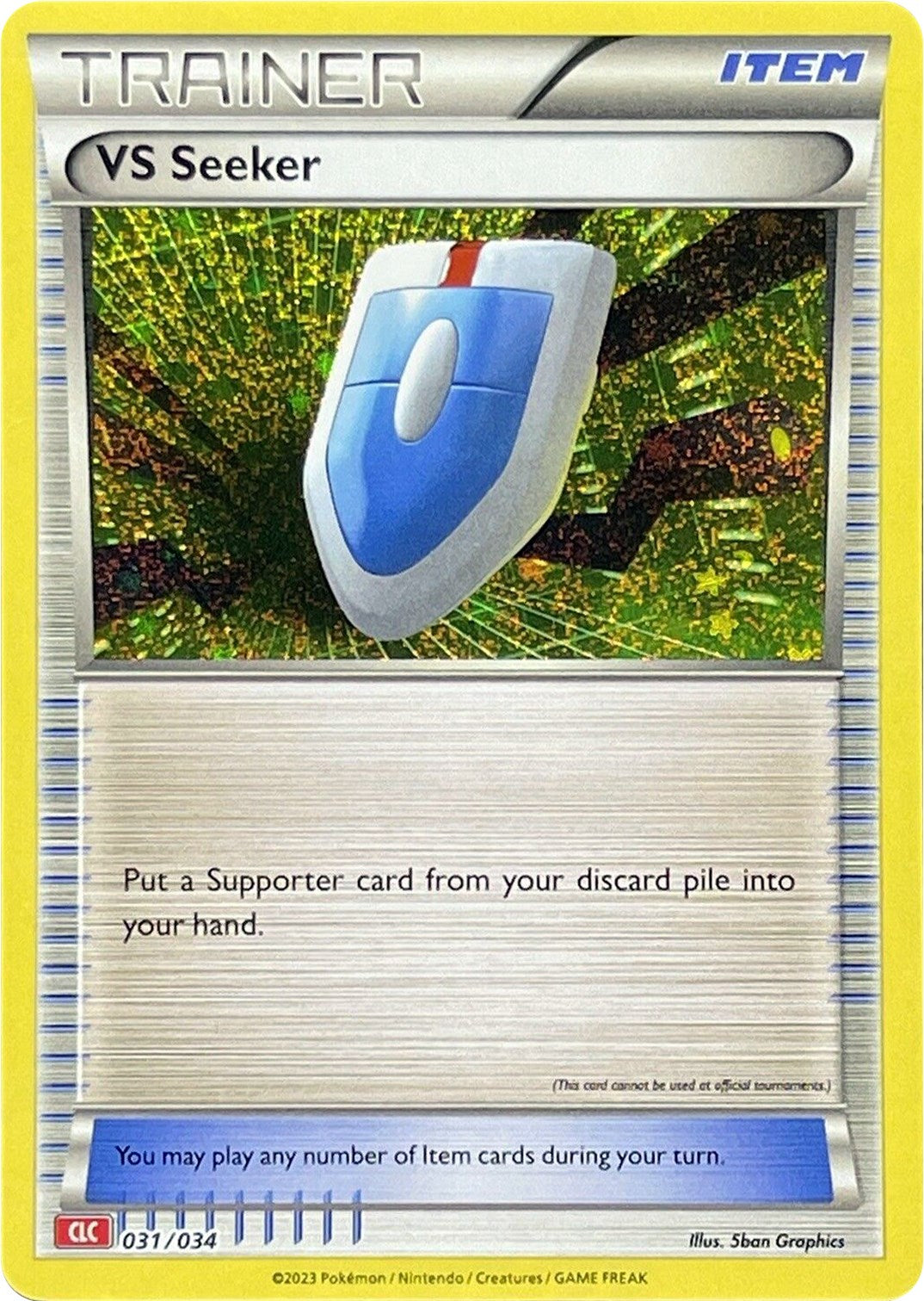 VS Seeker (CLC) [Trading Card Game Classic] | I Want That Stuff Brandon