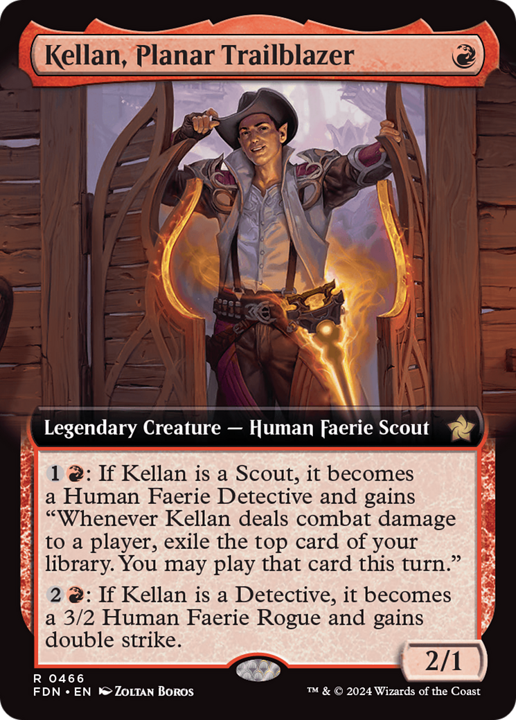 Kellan, Planar Trailblazer (Extended Art) [Foundations] | I Want That Stuff Brandon