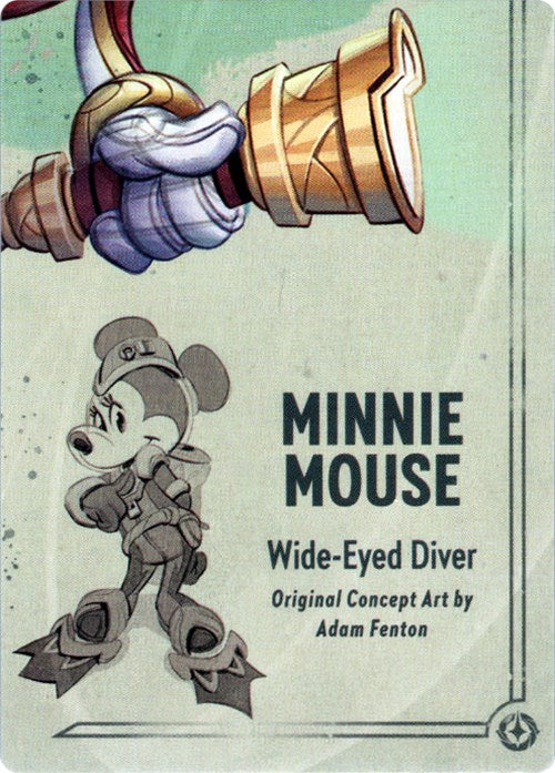 Minnie Mouse - Wide-Eyed Diver Puzzle Insert (Bottom Right) [Rise of the Floodborn] | I Want That Stuff Brandon