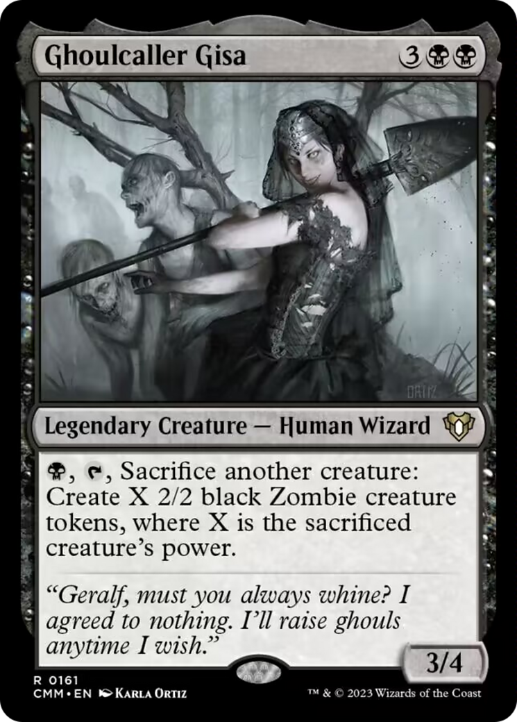 Ghoulcaller Gisa [Commander Masters] | I Want That Stuff Brandon