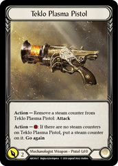Runechant // Teklo Plasma Pistol [ARC112-T // ARC003-T] (Arcane Rising)  1st Edition Normal | I Want That Stuff Brandon