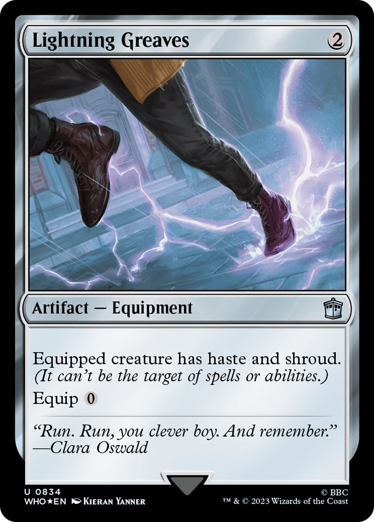 Lightning Greaves (Surge Foil) [Doctor Who] | I Want That Stuff Brandon