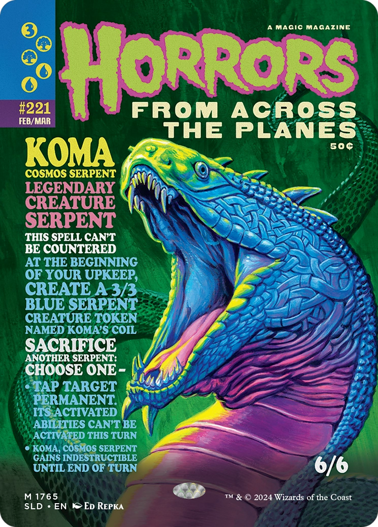 Koma, Cosmos Serpent [Secret Lair Drop Series] | I Want That Stuff Brandon