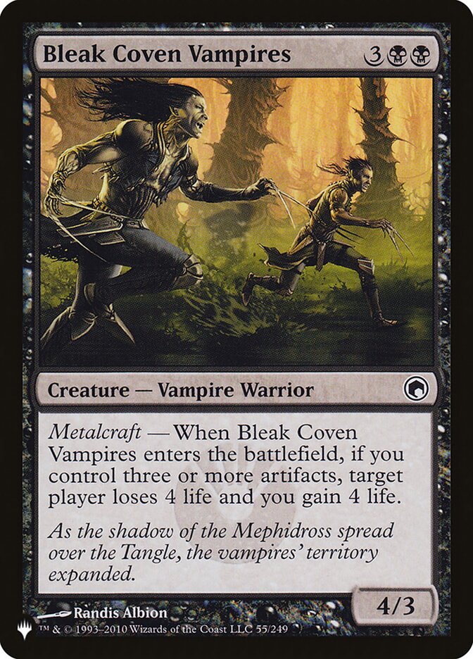 Bleak Coven Vampires [The List] | I Want That Stuff Brandon