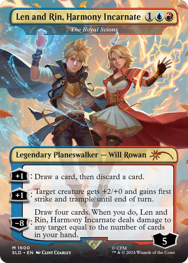 Len and Rin, Harmony Incarnate - The Royal Scions [Secret Lair Drop Series] | I Want That Stuff Brandon