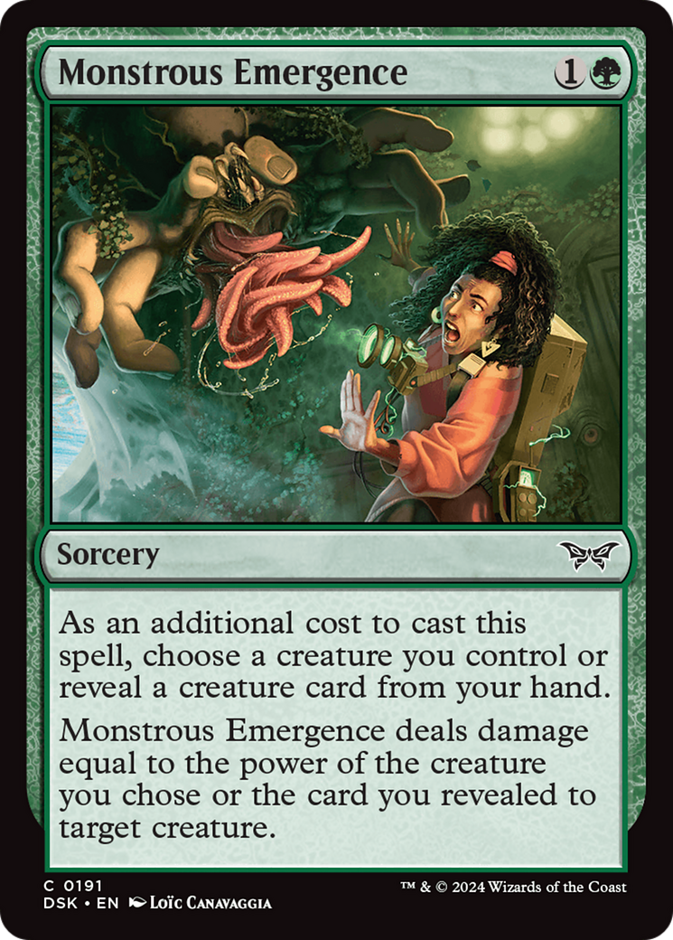 Monstrous Emergence [Duskmourn: House of Horror] | I Want That Stuff Brandon