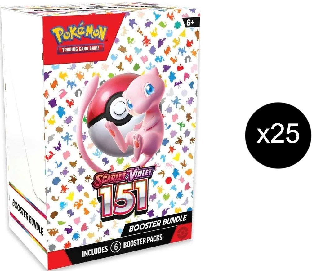 Scarlet & Violet: 151 - Booster Bundle Case | I Want That Stuff Brandon