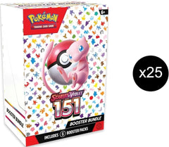 Scarlet & Violet: 151 - Booster Bundle Case | I Want That Stuff Brandon