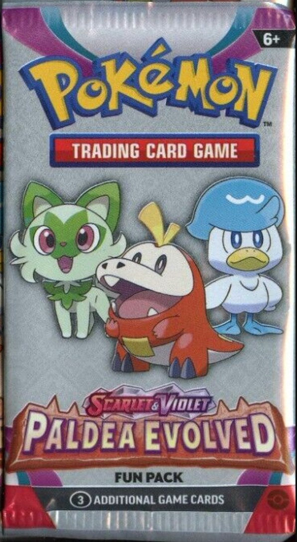 Scarlet & Violet: Paldea Evolved: Fun Pack | I Want That Stuff Brandon