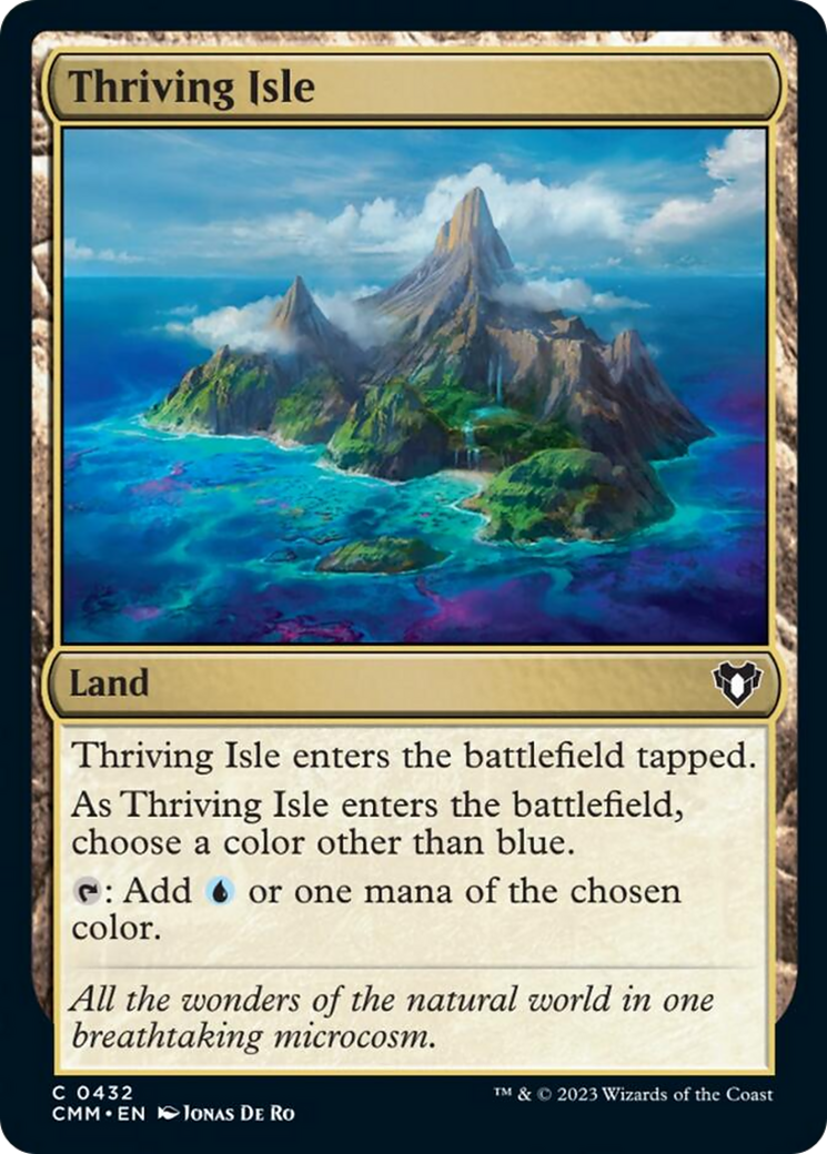 Thriving Isle [Commander Masters] | I Want That Stuff Brandon