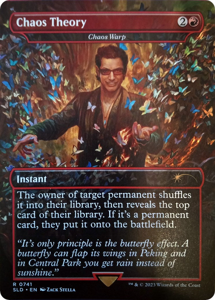 Chaos Theory - Chaos Warp (Rainbow Foil) [Secret Lair Drop Series] | I Want That Stuff Brandon