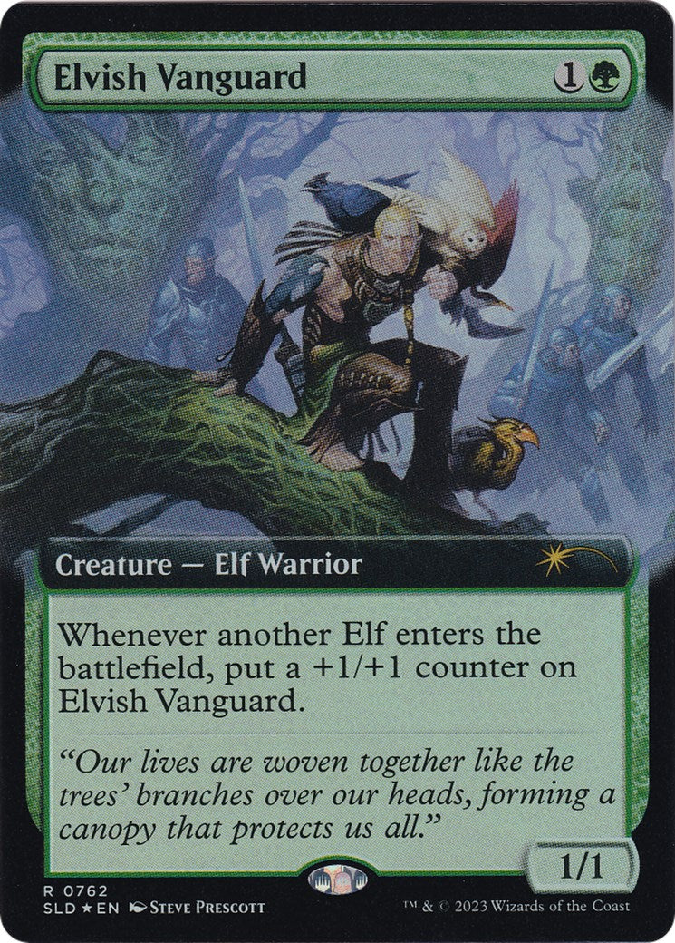 Elvish Vanguard (Extended Art) [Secret Lair Drop Series] | I Want That Stuff Brandon