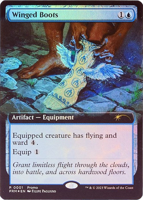 Winged Boots [Media Promos] | I Want That Stuff Brandon