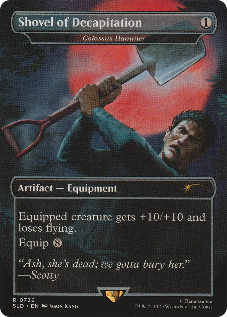 Shovel of Decapitation - Colossus Hammer [Secret Lair Drop Series] | I Want That Stuff Brandon