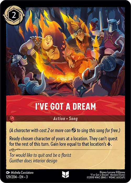 I've Got a Dream (129/204) [Into the Inklands] | I Want That Stuff Brandon