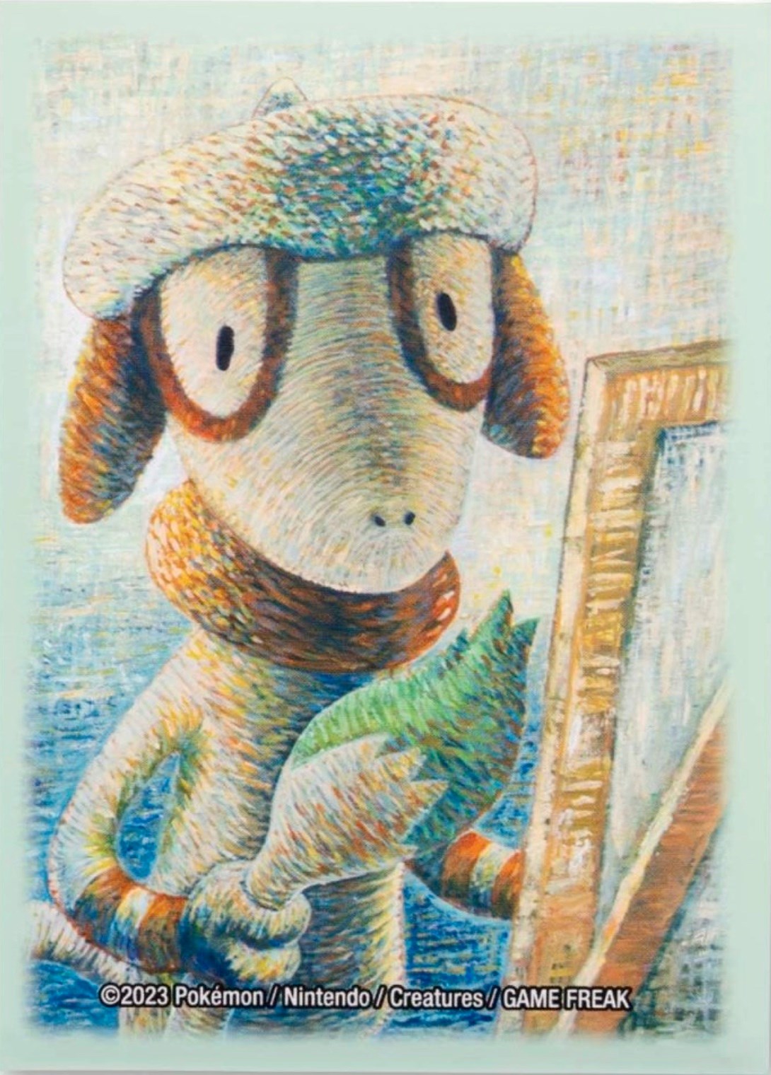 Card Sleeves - Smeargle Inspired by Self-Portrait as a Painter (Pokemon Center × Van Gogh Museum) | I Want That Stuff Brandon