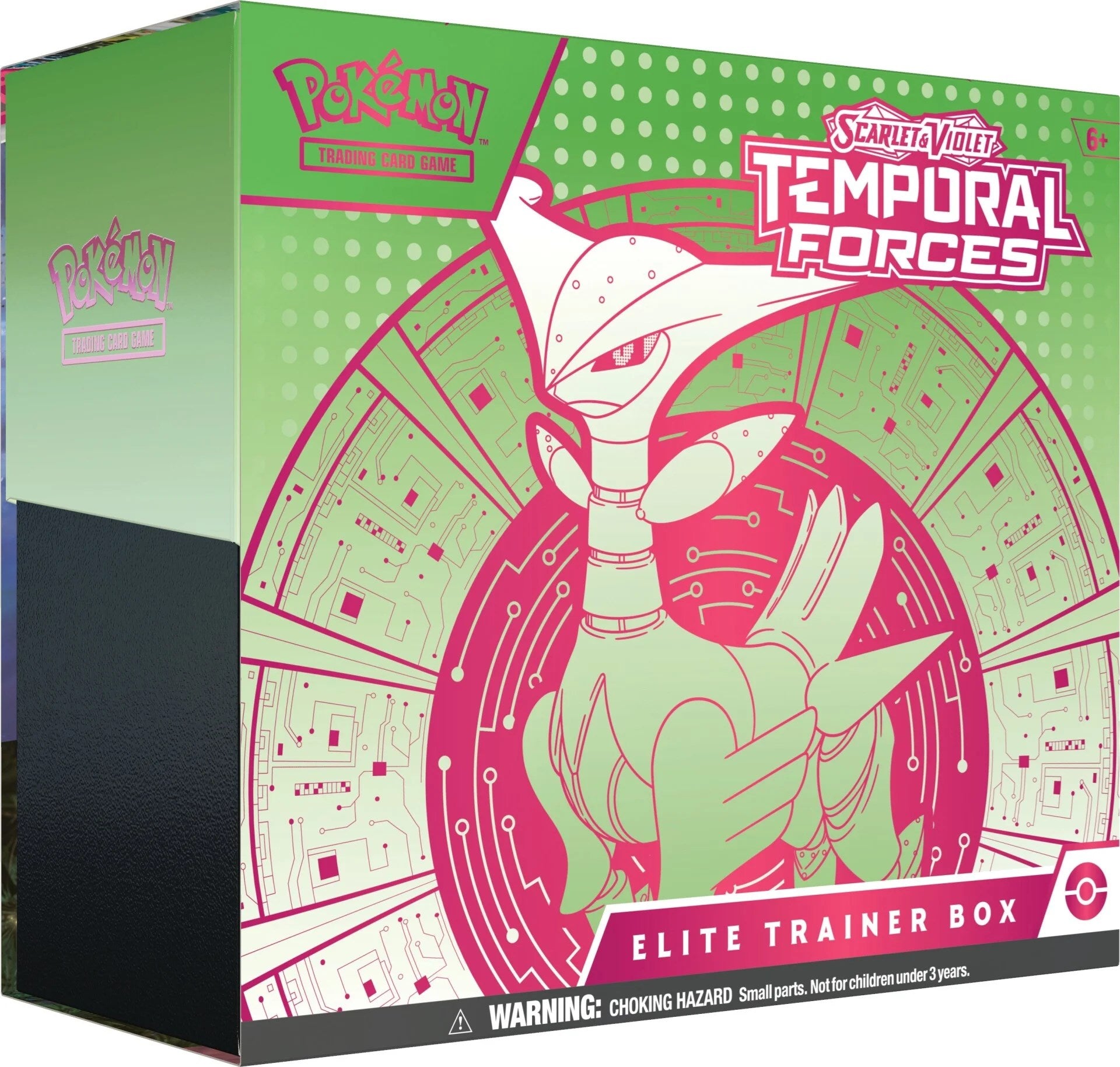 Scarlet & Violet: Temporal Forces - Elite Trainer Box (Iron Leaves) | I Want That Stuff Brandon