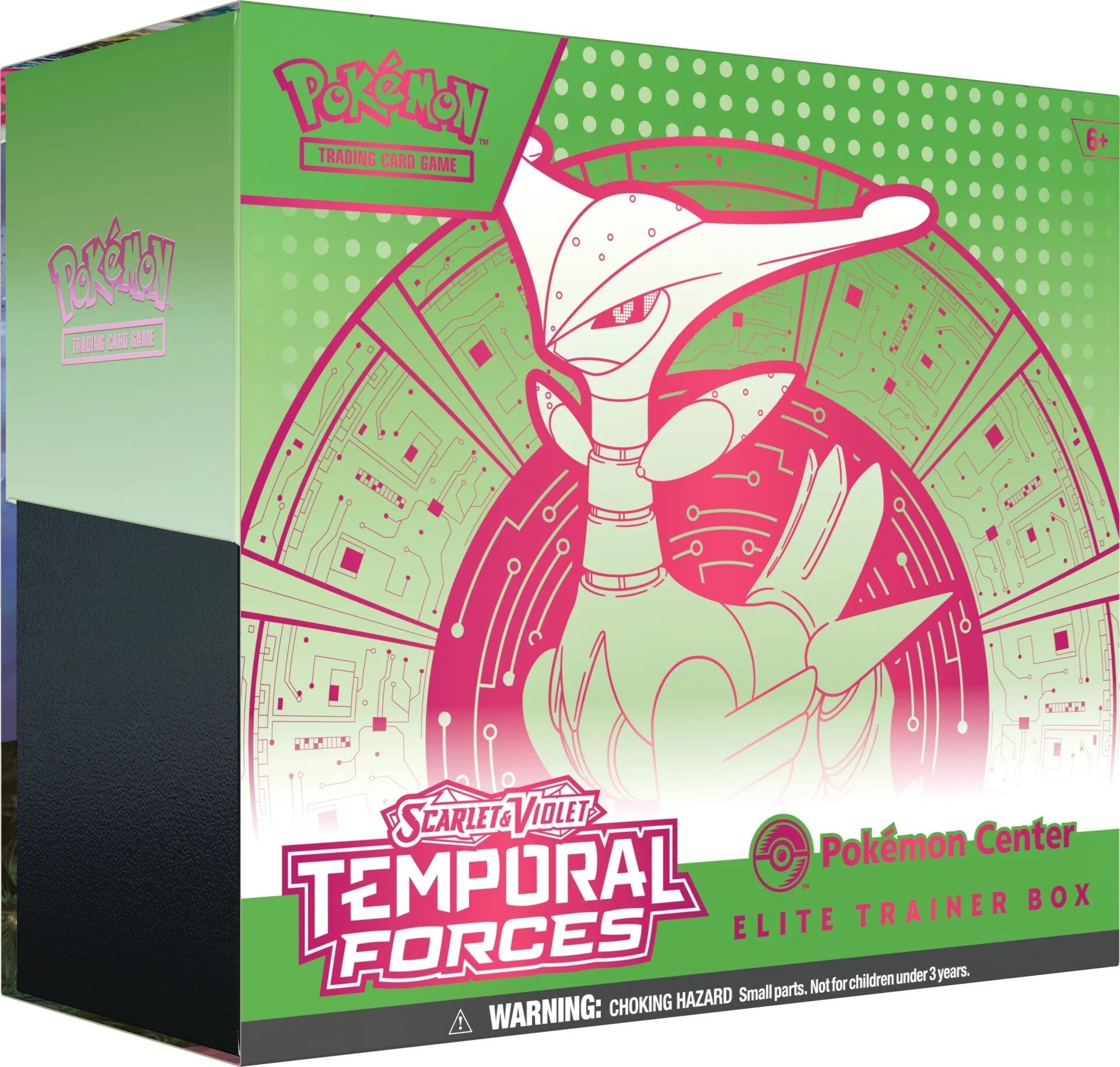Scarlet & Violet: Temporal Forces - Elite Trainer Box (Iron Leaves) (Pokemon Center Exclusive) | I Want That Stuff Brandon
