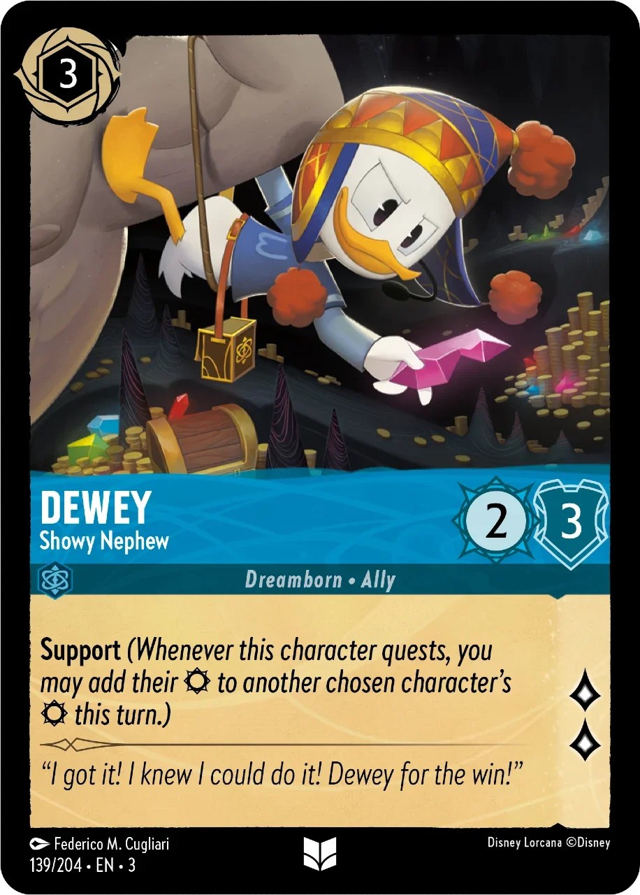 Dewey - Showy Nephew (139/204) [Into the Inklands] | I Want That Stuff Brandon