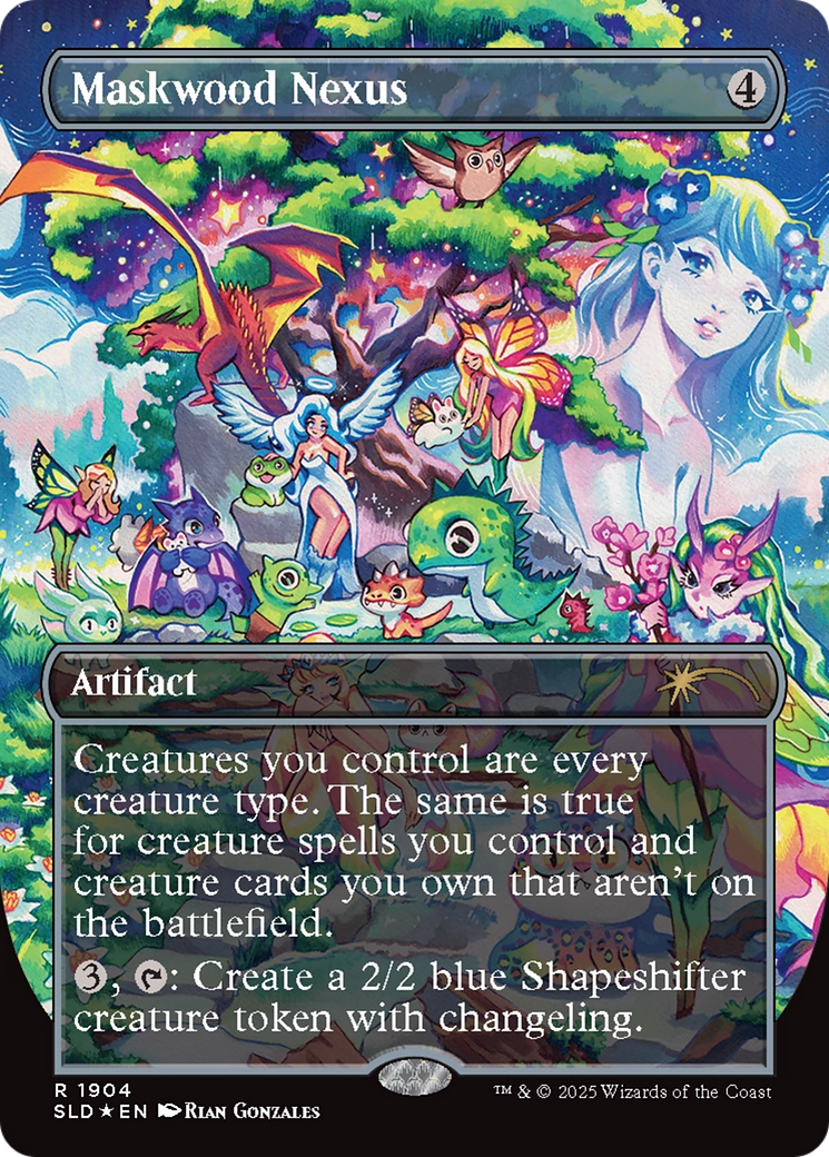 Maskwood Nexus (Double Rainbow Foil) [Secret Lair Drop Series] | I Want That Stuff Brandon