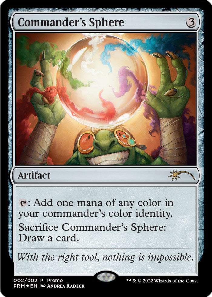 Commander's Sphere [Wizards Play Network 2024] | I Want That Stuff Brandon
